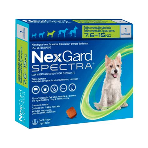 Nexgard Spectra M X 3 Tab 75 15 Kg Srpet