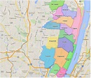 Bergen County Map With Cities