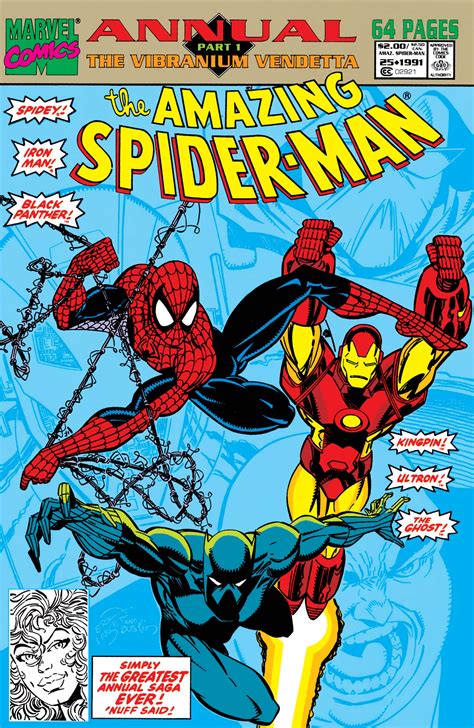 Amazing Spider Man Annual 1964 25 Comic Issues Marvel