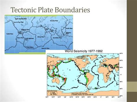Ppt Tectonic Plate Boundaries Powerpoint Presentation Free Download