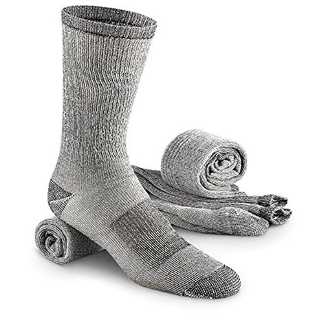 gilbin s 3 prs merino wool blend socks size 10 13 unisex