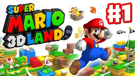 Super Mario 3d Land Walkthrough Part 1 World 1 Nintendo 3ds