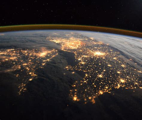 Europe From Iss Bing Wallpaper Download