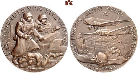 Bronzegußmedaille 1943 Kienast 604
