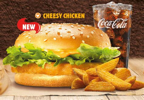 Sausage, egg & cheese croissan'wich®. Harga Cheesy Chicken | Burger King - Senarai Harga Makanan ...