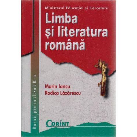 Limba Romana Clasa 9 Manual Marin Iancu Rodica Lazarescu