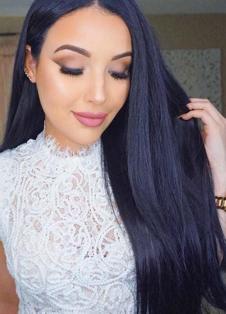 black hair color beauty and style