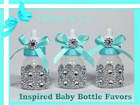 Tiffany And Co Inspired Baby Bottles Baby Shower By Favorsboutique