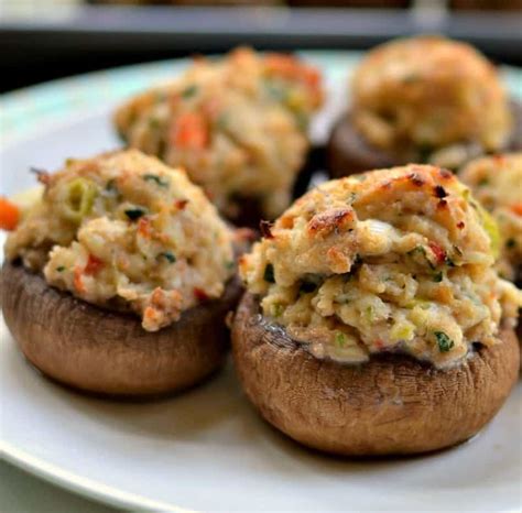 Crab Stuffed Mushrooms A Creamy Seafood Lovers Delight