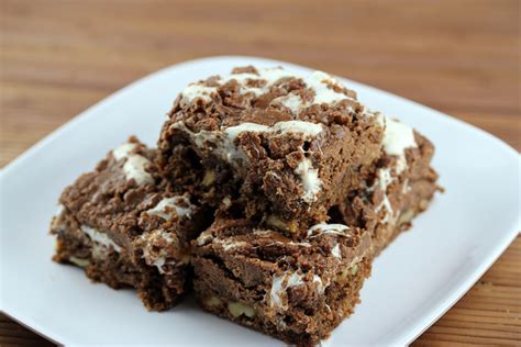 Marshmallow Fudge Brownies With Chocolate Topping Cullys Kitchen