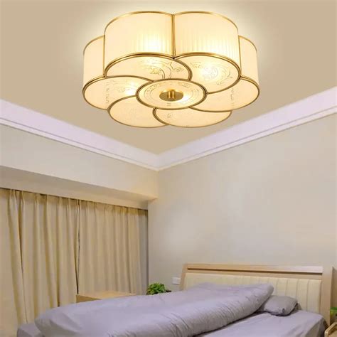 European Ceiling Lamp Simple Bedroom Lights Round Jane European Led