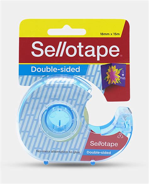 Sellotape Double Sided Tape With Dispenser