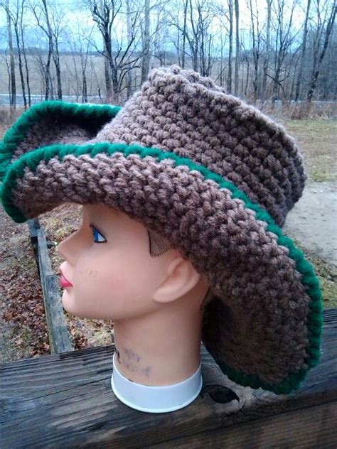 Crochet Cowboy Hat Designed And Crochet By Sj Biggs Blessed Crochet