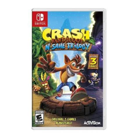 Crash Bandicoot N Sane Trilogy Nintendo Switch Físico Walmart