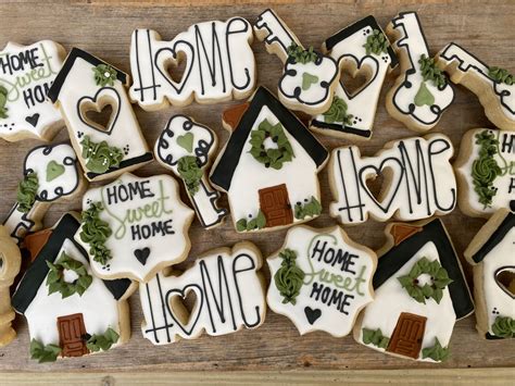 Housewarming Cookies Sugar Cookies Cookies Sweet