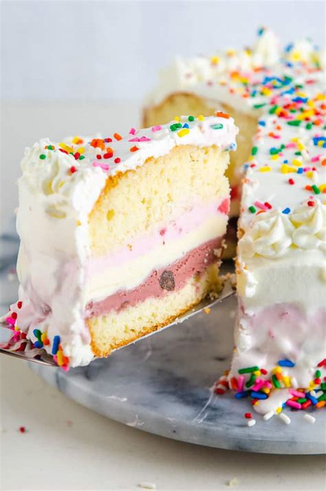 Birthday Ice Cream Cake A Classic Twist