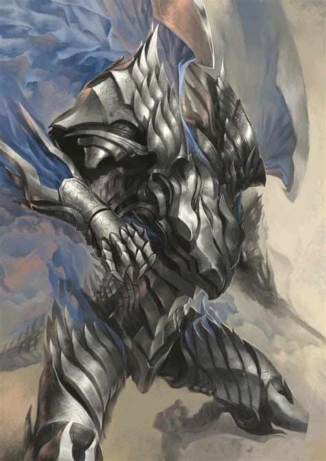 Artstation Fallur Knight Amirul Hhf Dragon Knight Knight Armor