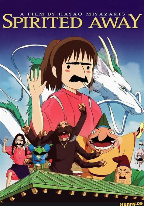 A Film By Hayao Miyazakis Spirited Away Ifunny Spirited Away Anime Movies Ghibli Movies
