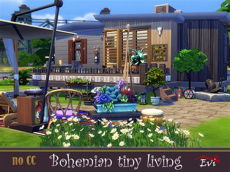 Bohemian Tiny Living The Sims 4 Catalog