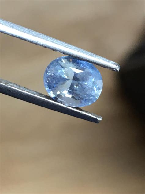 Natural Light Blue Sapphire Loose Gemstonenew Sri