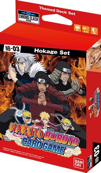 Naruto Boruto Hokage Set Nb 03 In 2022 Boruto Naruto Card Games