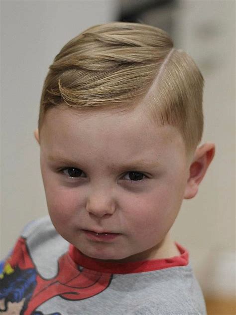 Fashionable Haircuts For Toddler Boy With Long Hair Pictures