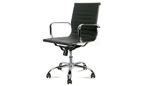 Buy eames office chair and get the best deals at the lowest prices on ebay! 'Echo' Eams Inspired Office Chair In PU Leather : Boss's Cabin