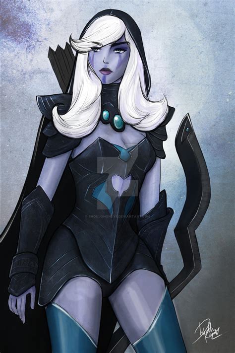 Find all drow ranger stats and find build guides to help you play dota 2. Dota 2- Drow Ranger / Traxex (Semi-Anime Painting) by ...