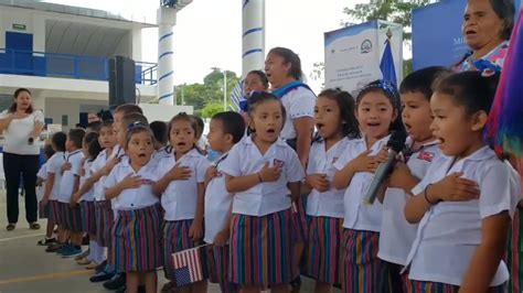 Niños Cantan El Himno Nacional De El Salvador En Nahuat Youtube
