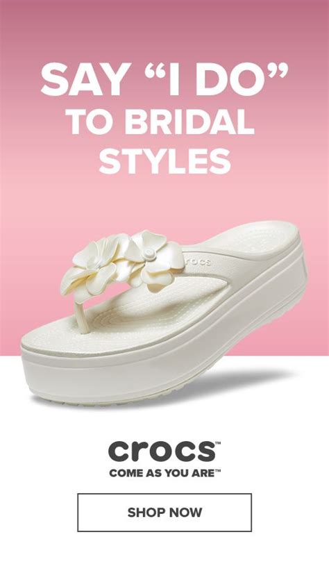 Find a local orthopedic surgeon in your town. Say "I DO" to comfortable wedding shoes from Crocs. You ...