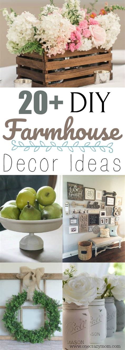 Diy Farmhouse Decor 20 Easy Diy Farmhouse Decor Ideas