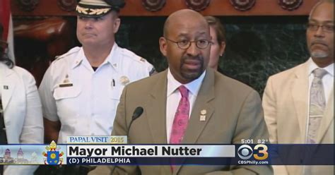 Mayor Nutter Addresses How Businesses Will Cope With The Popes Visit