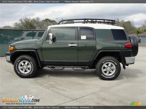 Army Green 2011 Toyota Fj Cruiser Trd 4wd Photo 6