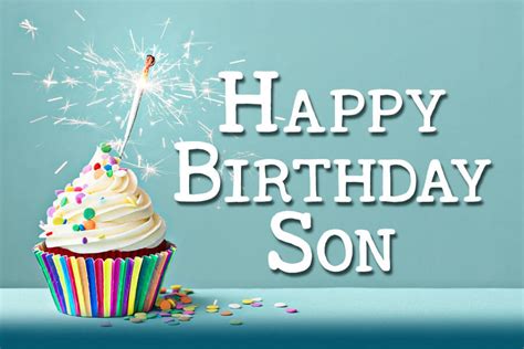 Happy Birthday Wishes For Son Beta Quotes Cake Images Messages Son Birthday The