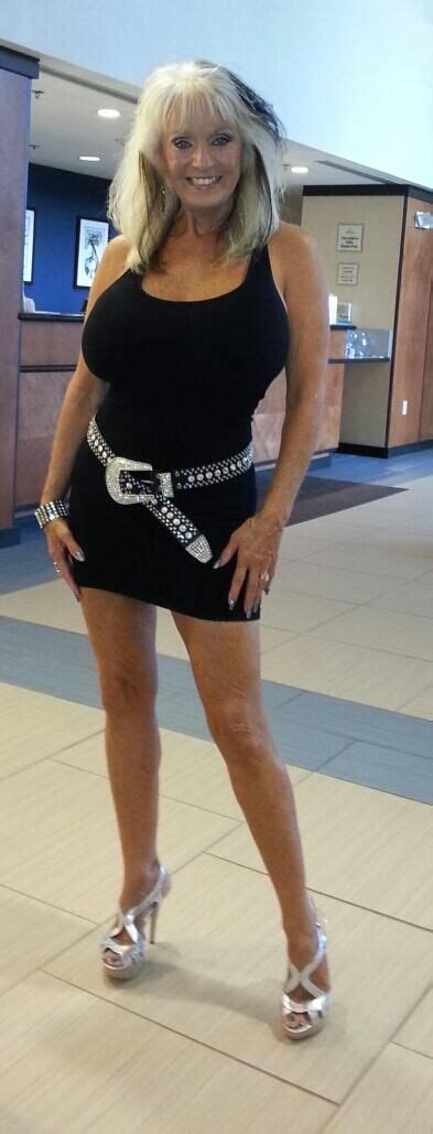 Sally D Angelo Stunning Black Dress And Silver Heels