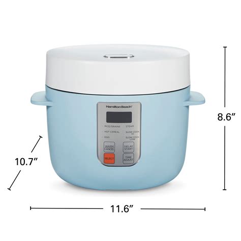Hamilton Beach 12 Cup Capacity Cooked Multi Function Rice Cooker