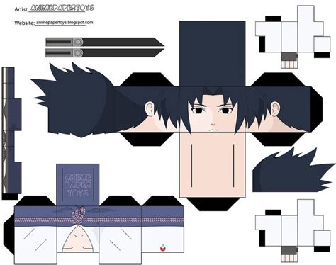 Naruto Papercraft Anime Paper Origami Naruto Paper Toys