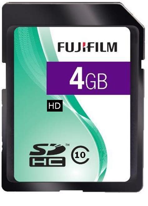 We did not find results for: Fujifilm 4GB SDHC SD Memory Card Class 10 | Microglobe | London | UK