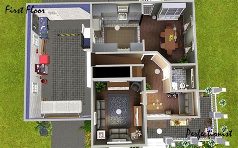 Let's recognise and celebrate our amazing community! Mod The Sims - '3 Bedroom Green Country Style House' (TS3 ...