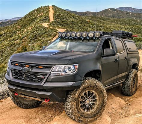 Diesel Powered Chevy Colorado Zr2 On 37 Inch Wheels And Stock