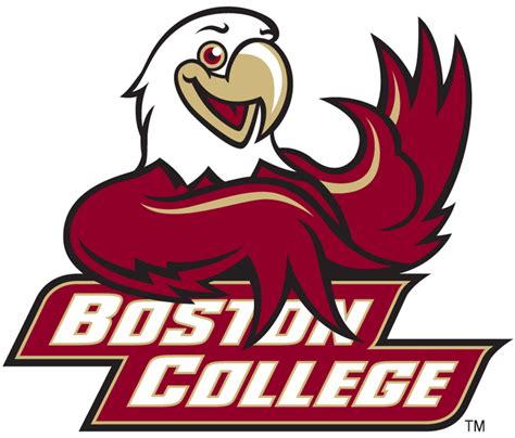 A virtual museum of sports logos, uniforms and historical items. Boston College Eagles Mascot Logo - NCAA Division I (a-c ...