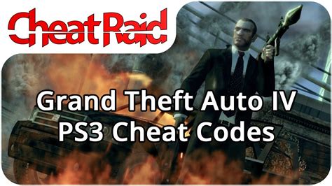 Grand Theft Auto Iv Cheat Codes Ps3 Youtube