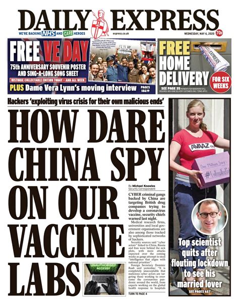 Daily Express May 6 2020 Newspaper Get Your Digital Subscription