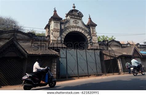 Hyderabadindiaapril 14architecture King Kothi Royal Palace Stock Photo