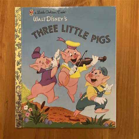 Little Golden Book Walt Disneys The Three Little Pigs 1993 Eur 093