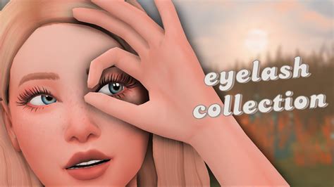 🌾 My Eyelash Collection Los Sims 4 Contenido Personalizado Haul