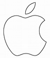 Apple Outline Vector at Vectorified.com | Collection of Apple Outline ...
