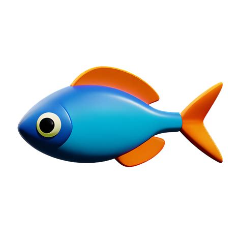 Fish 3d Icon Illustration 28213269 Png