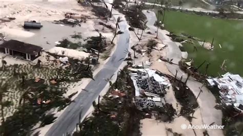 Aerial Footage From Bahamas Storm Zone Shows Widespread Destruction