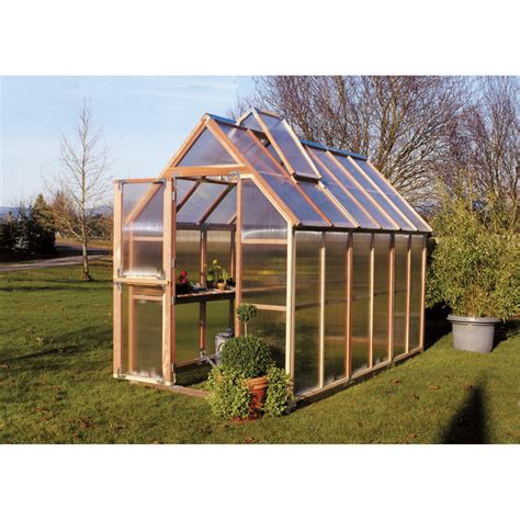 Sunshine GardenHouse Mt Hood Redwood GardenHouse 6ft W X 12ft L